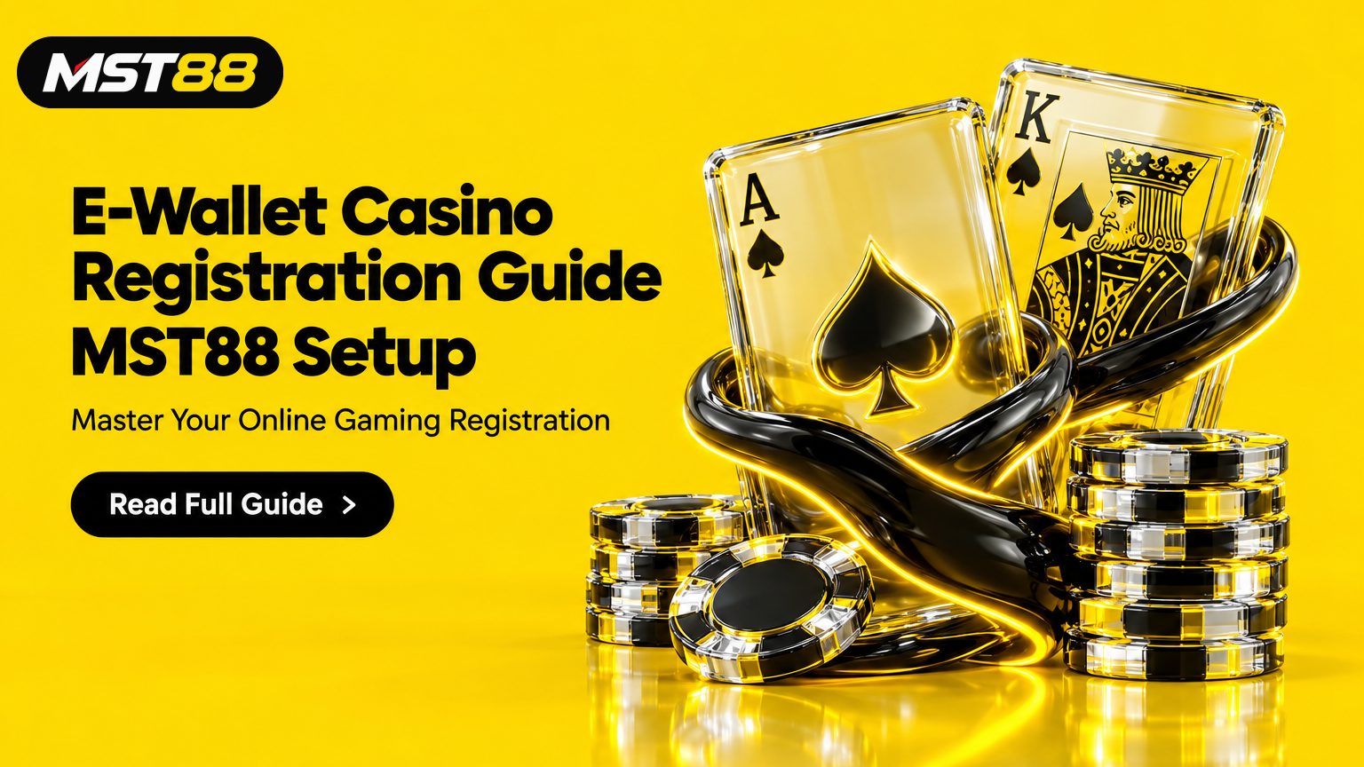 E-Wallet Casino Registration Guide: MST88 Setup