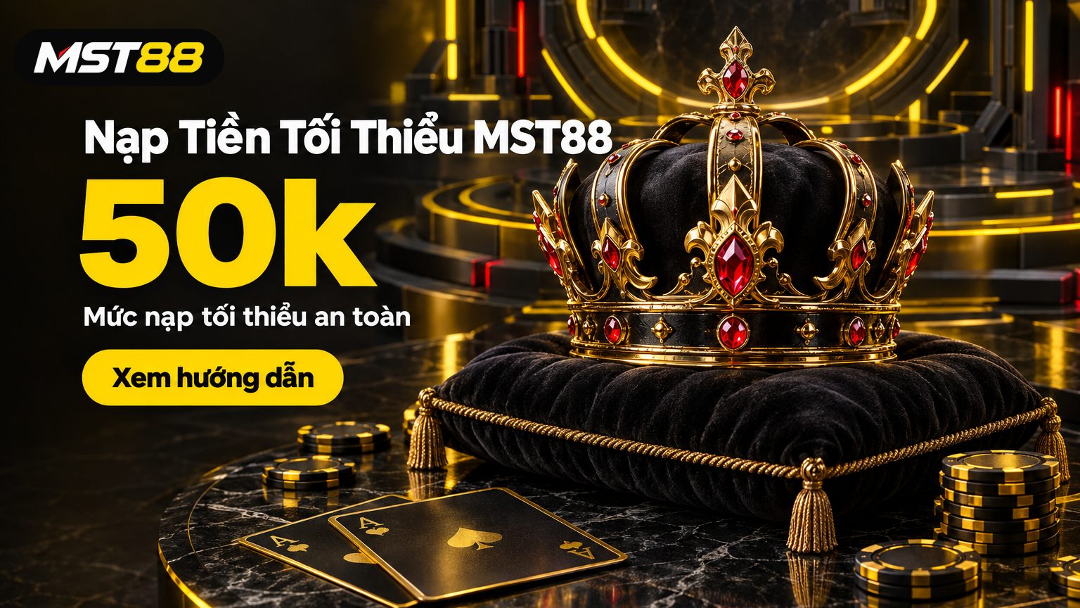 Nạp Tiền Tối Thiểu 50k Vào Nhà Cái: Hướng Dẫn MST88