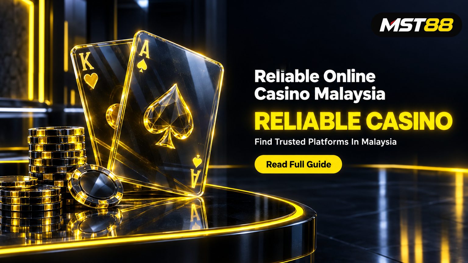 Reliable Online Casino Malaysia: MST88 Guide